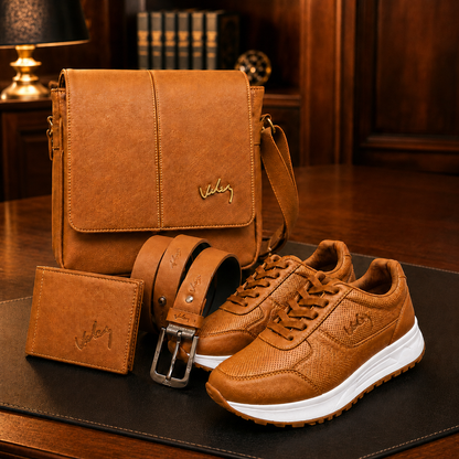 Combo Premium para Papá: Tenis + Bolso + Correa + Billetera