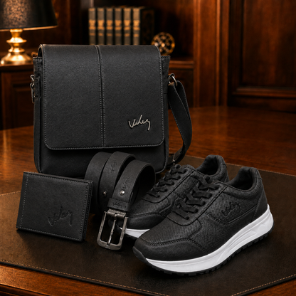 Combo Premium para Papá: Tenis + Bolso + Correa + Billetera